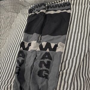 Alexander Wang Black and Gray Socks